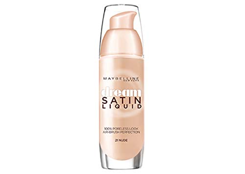 Maybelline Foundation, Dream Radiant Liquid Hydrating Foundation with Hyaluronic Acid and Collagen - Lightweight, Medium Coverage Up to 12 Hour Hydration - 30 Sand