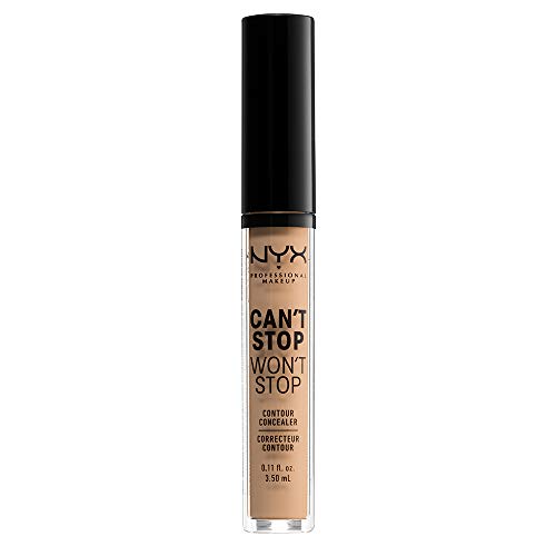 NYX Professional Makeup Can'T Stop Won'T Stop Full Coverage Concealer - Natural, 3.50ml