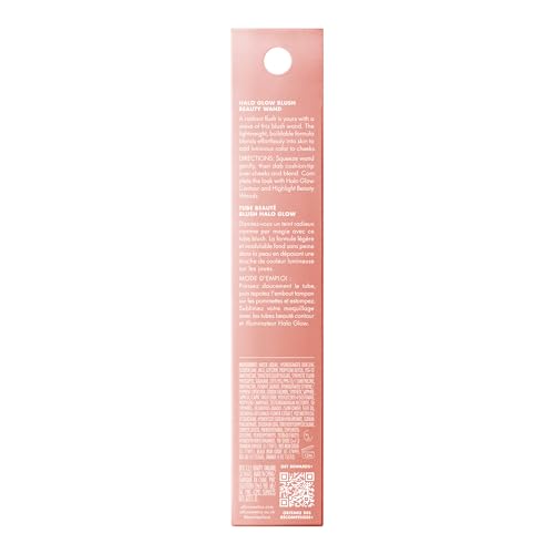 e.l.f. Halo Glow Blush Beauty Wand, Liquid Blush Wand For Radiant, Flushed Cheeks, Infused With Squalane, Vegan & Cruelty-free, Candlelit