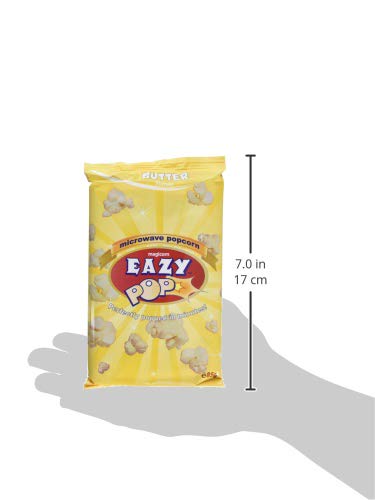 Eazypop Microwave Popcorn Butter Flavour 85g (Pack of 16)