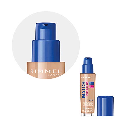 Rimmel Match Perfection Liquid Foundation, 101 Classic Ivory, 30ml