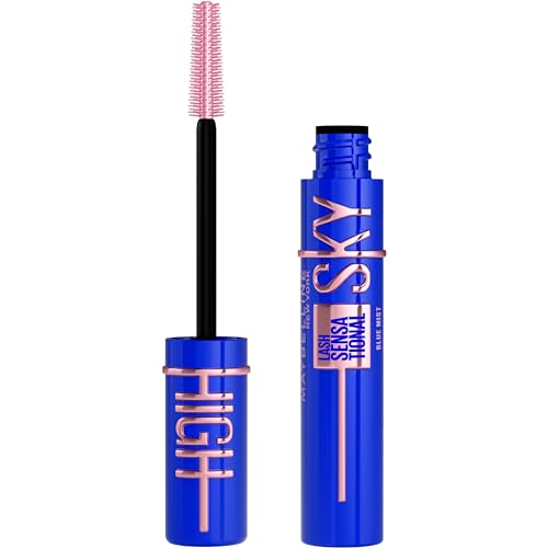 Maybelline New York Lash Sensational Sky High Boosting Tinted Primer, Lengthening & Thickening Primer Lashes Care, Serum Infused Base with Vitamin B5 & Ceramides