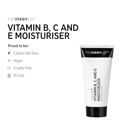 The INKEY List Vitamin B, C and E Lightweight Daily Face Moisturiser to Keep Skin Healthy 50ml