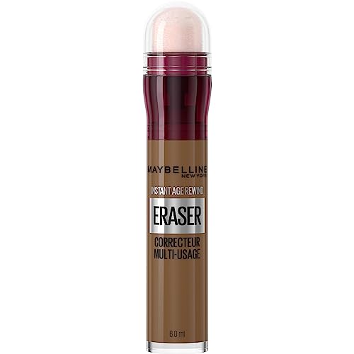 Maybelline Instant Anti Age Eraser Eye Concealer, Dark Circles and Blemish Concealer, Ultra Blendable Formula, 06 Neutraliser