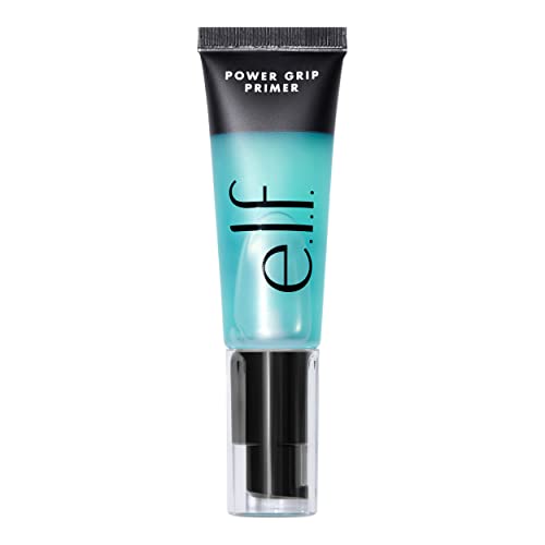 e.l.f. Power Grip Primer, Gel-Based & Hydrating Face Primer For Smoothing Skin & Gripping Makeup, Moisturizes & Primes, 0.811 Fl Oz, Clear