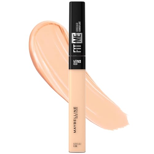 Maybelline Fit Me! Full Coverage Concealer, Matte & Poreless Ultra Blendable, Shade: 05 Ivory 6.8ml