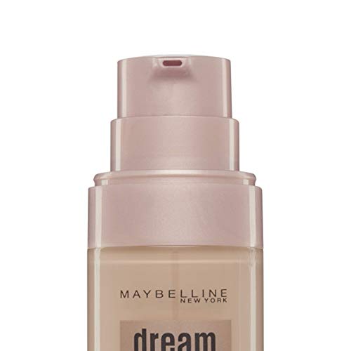 Maybelline Foundation, Dream Radiant Liquid Hydrating Foundation with Hyaluronic Acid and Collagen - Lightweight, Medium Coverage Up to 12 Hour Hydration - 30 Sand