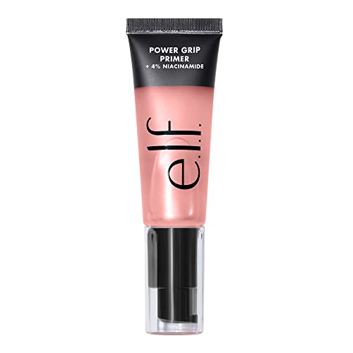 e.l.f. Power Grip Primer, Gel-Based & Hydrating Face Primer For Smoothing Skin & Gripping Makeup, Moisturizes & Primes, 0.811 Fl Oz, Clear