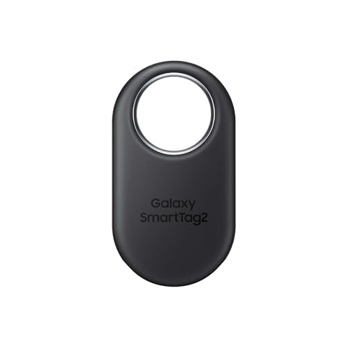 Samsung Galaxy SmartTag2 Bluetooth Tracker (1 Pack), Compass View AR, Find Lost Mode, Black