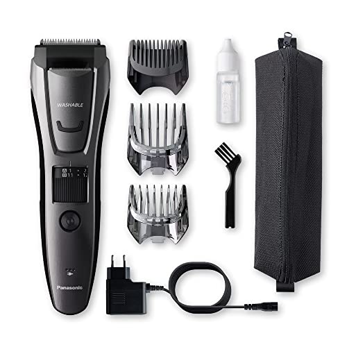 Panasonic ER-GB80 Wet & Dry Electric Beard, Hair and Body Trimmer for Men, 18 x 5.2 x 4.3 cm, Grey, 330 g