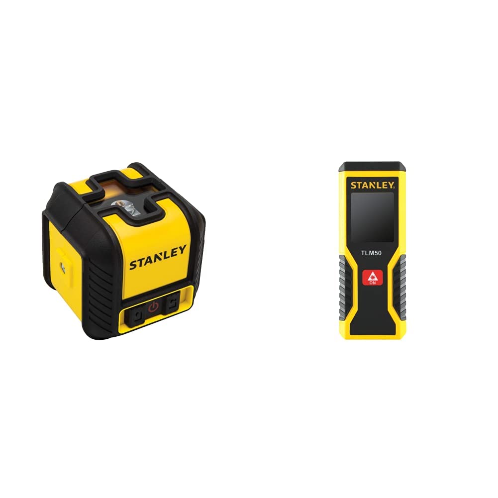 STANLEY Cross 90 Cross Line Green Beam Laser Level STHT77592-1