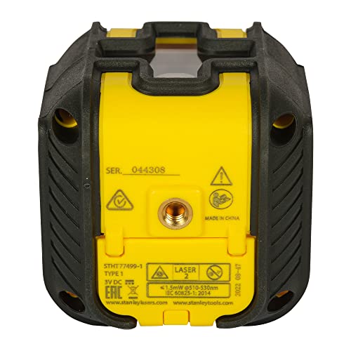 STANLEY Cross 90 Cross Line Green Beam Laser Level STHT77592-1