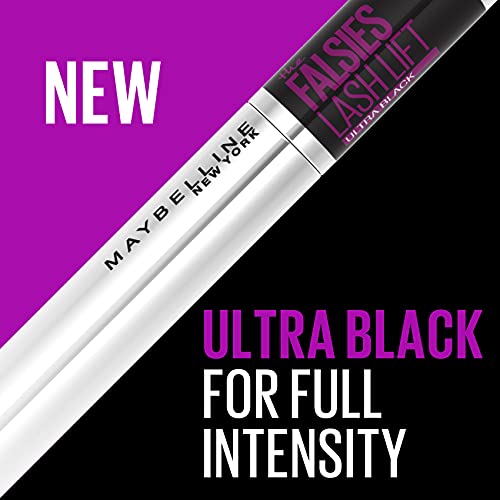 Maybelline The Falsies Instant Lash Lift Look Lengthening Volumising Mascara, Ultra black, 9.6 ml (Pack of 1)