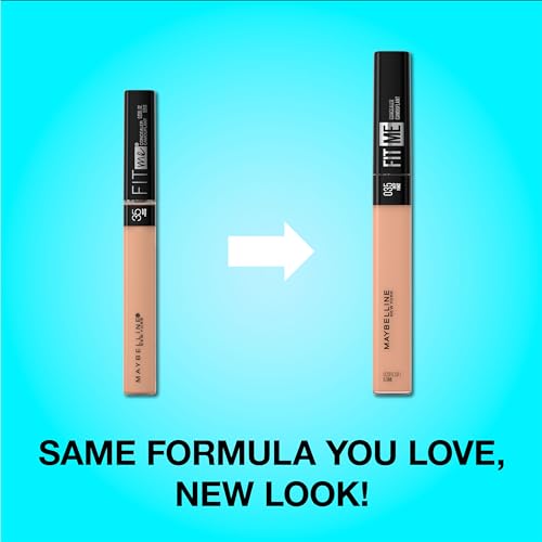 Maybelline Fit Me! Full Coverage Concealer, Matte & Poreless Ultra Blendable, Shade: 05 Ivory 6.8ml