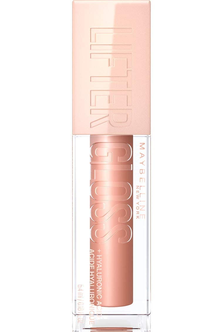 Maybelline New York Lifter Gloss, Hydrating Lip Gloss with Hyaluronic Acid, 5.4 ml, Shade: 003 Moon