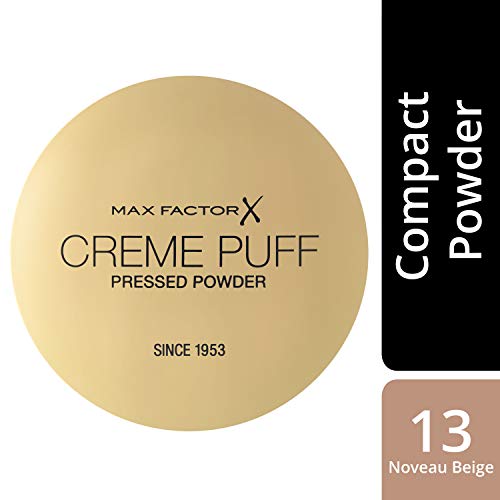 Max Factor Crème Puff Pressed Powder, 13 Nouveau Beige, 14g