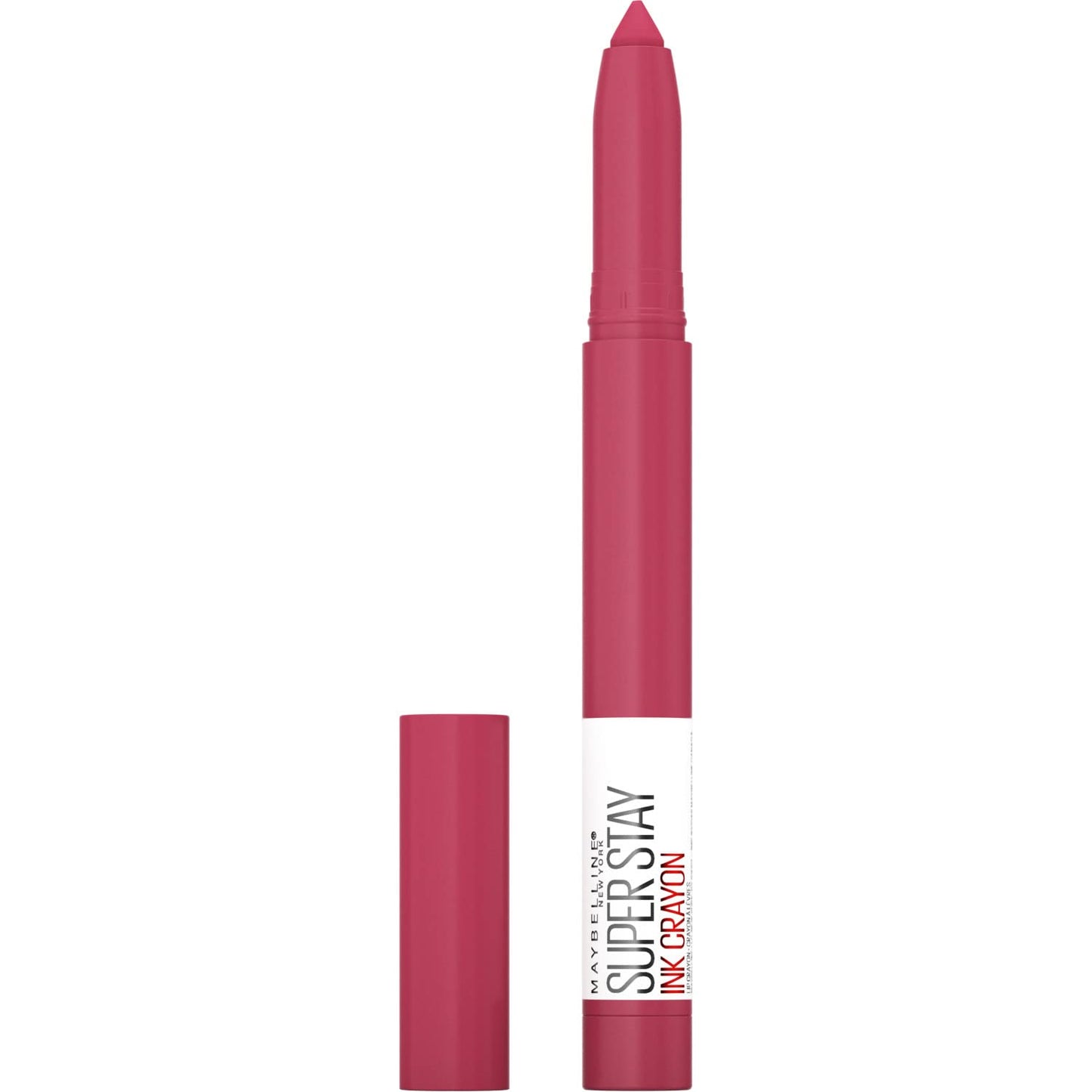 Maybelline Lipstick, Superstay Matte Ink Crayon Longlasting Dark Red Lipstick With Precision Applicator 50 Own Your Empire