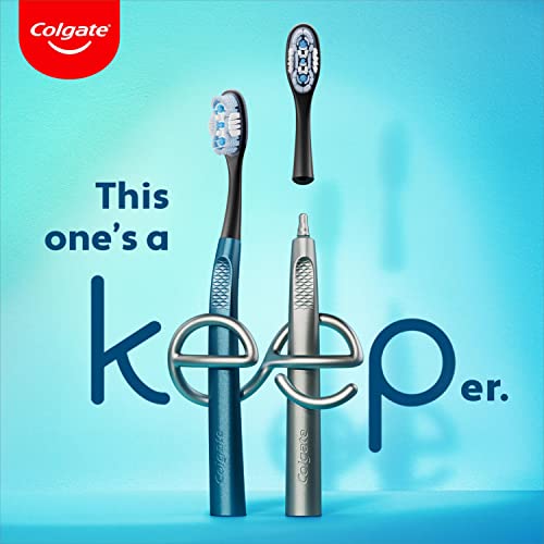 Colgate Keep 360 Deep Clean Toothbrush Replacement Heads to be used with Colgate Keep replaceable head toothbrush comes in a pack of 2 soft toothbrush replacement heads tongue and cheek cleaner