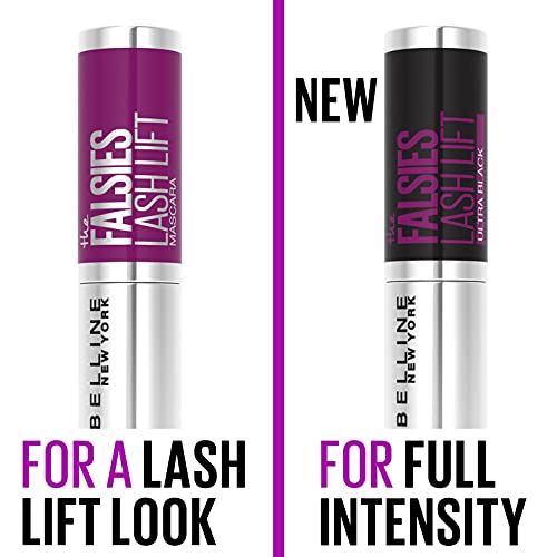 Maybelline The Falsies Instant Lash Lift Look Lengthening Volumising Mascara, Ultra black, 9.6 ml (Pack of 1)