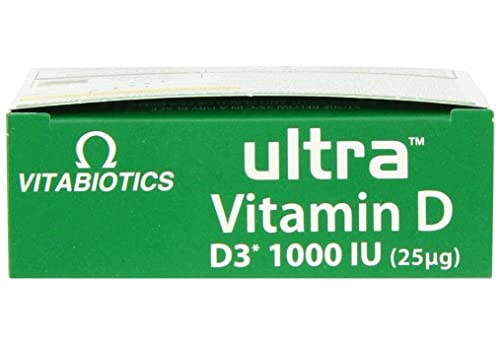 Vitabiotics Ultra Vitamin D1000IU-96 Tablets