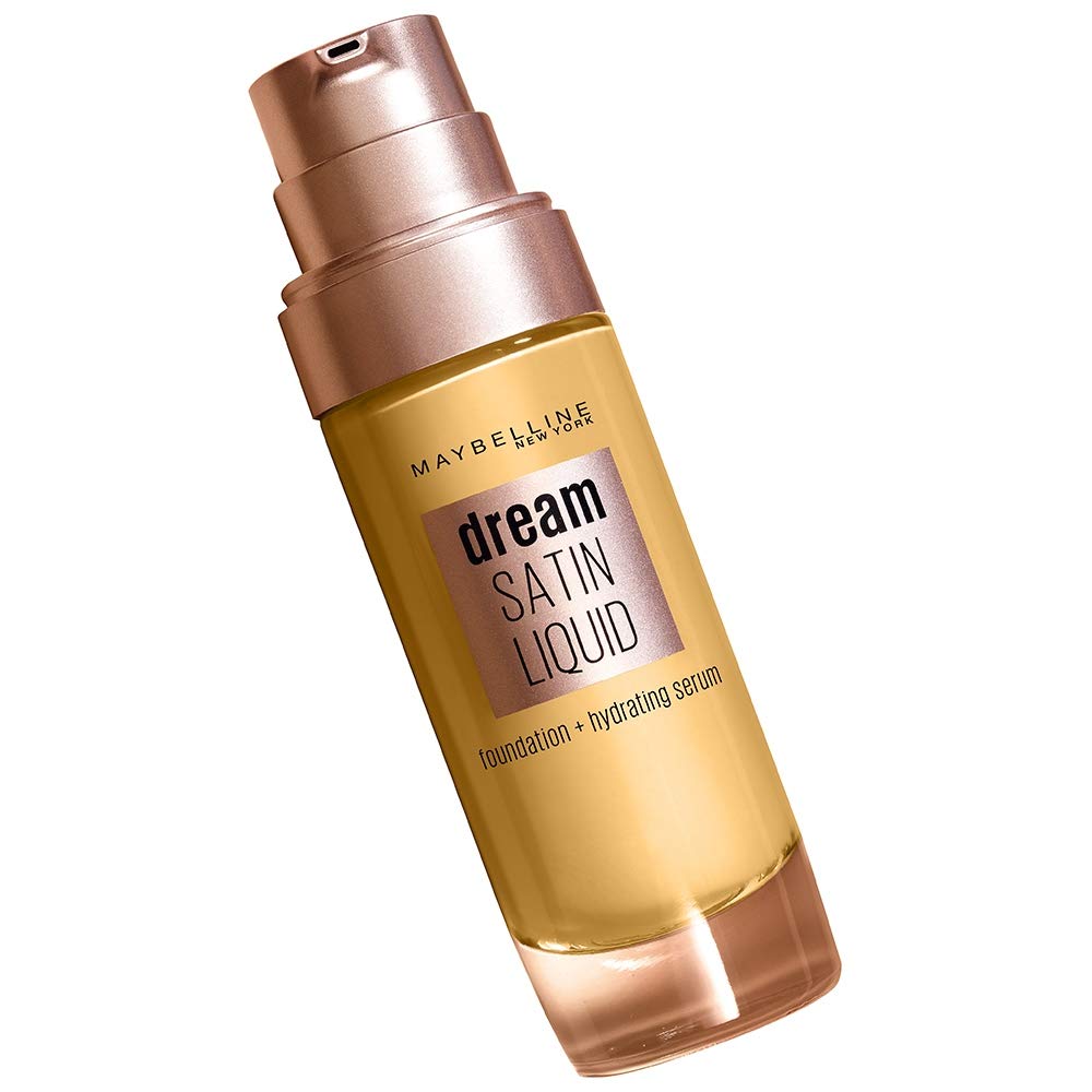 Maybelline Foundation, Dream Radiant Liquid Hydrating Foundation with Hyaluronic Acid and Collagen - Lightweight, Medium Coverage Up to 12 Hour Hydration - 30 Sand