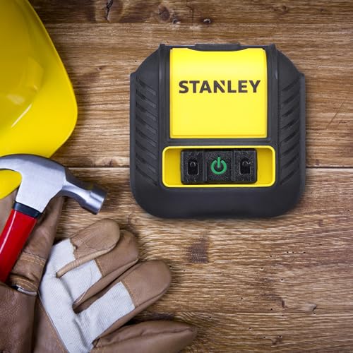 STANLEY Cross 90 Cross Line Green Beam Laser Level STHT77592-1