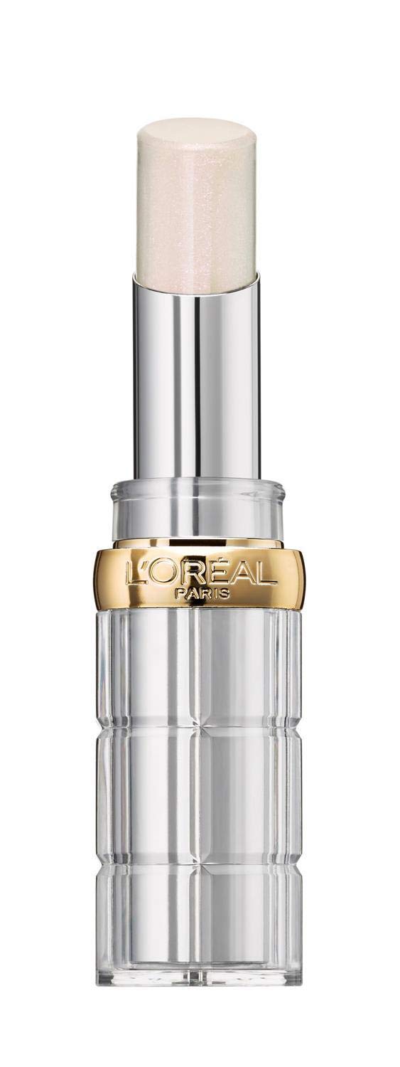 L'Oreal Paris Lipstick, Balm-In-Lipstick, Keep Lips Hydrated and Smooth, Natural-Looking Shiny Finish, Glow Paradise, 191 Nude Heaven?