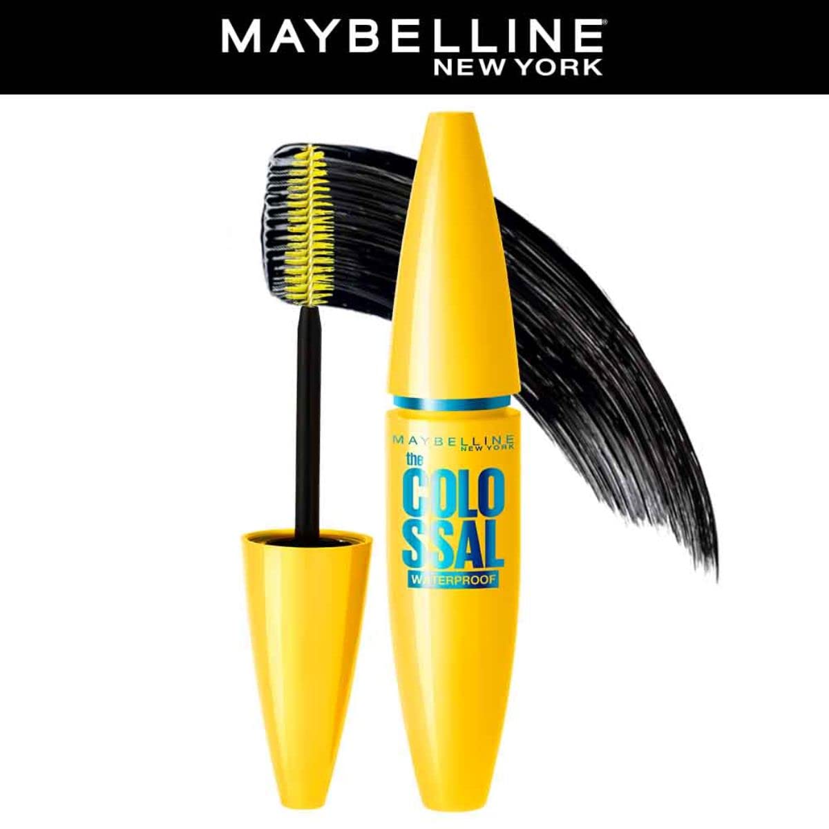 Maybelline Colossal Masc Black Waterproof 10ml