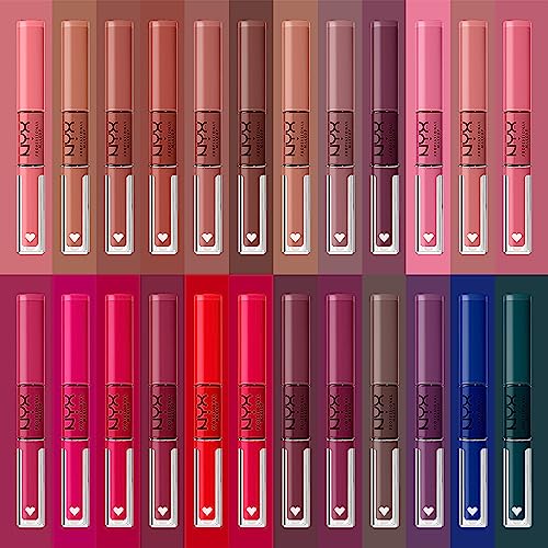 NYX Professional Makeup Lip Gloss, High Pigment, Long Lasting Lip Shine, No Transfer, Shine Loud, 02 Goal Crusher