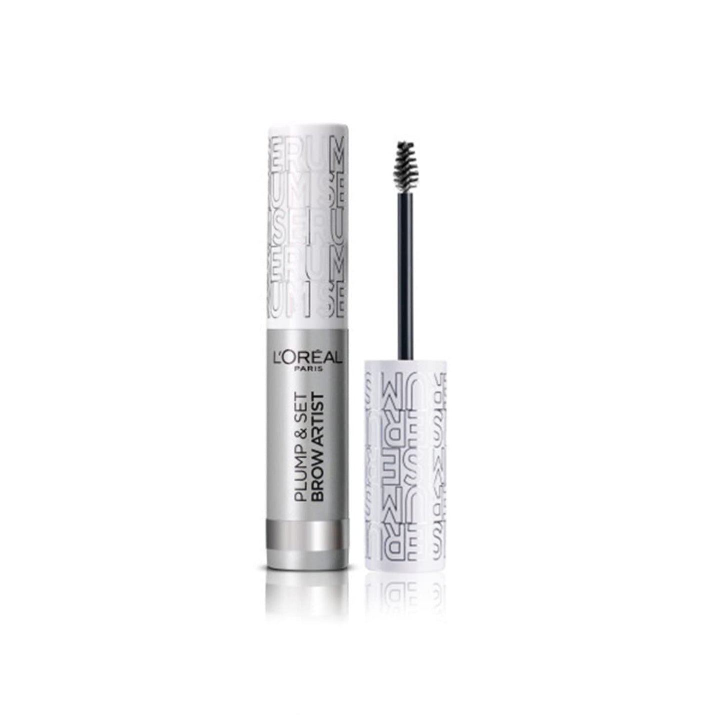 L'Oréal Paris Volumising Brow Mascara, Longwear Brow Gel for Fuller Looking Eyebrows, Up To 24 Hours Wear, Water Resistant, Infallible Brows, 5 ml, Shade: 5.0 Light Brunette