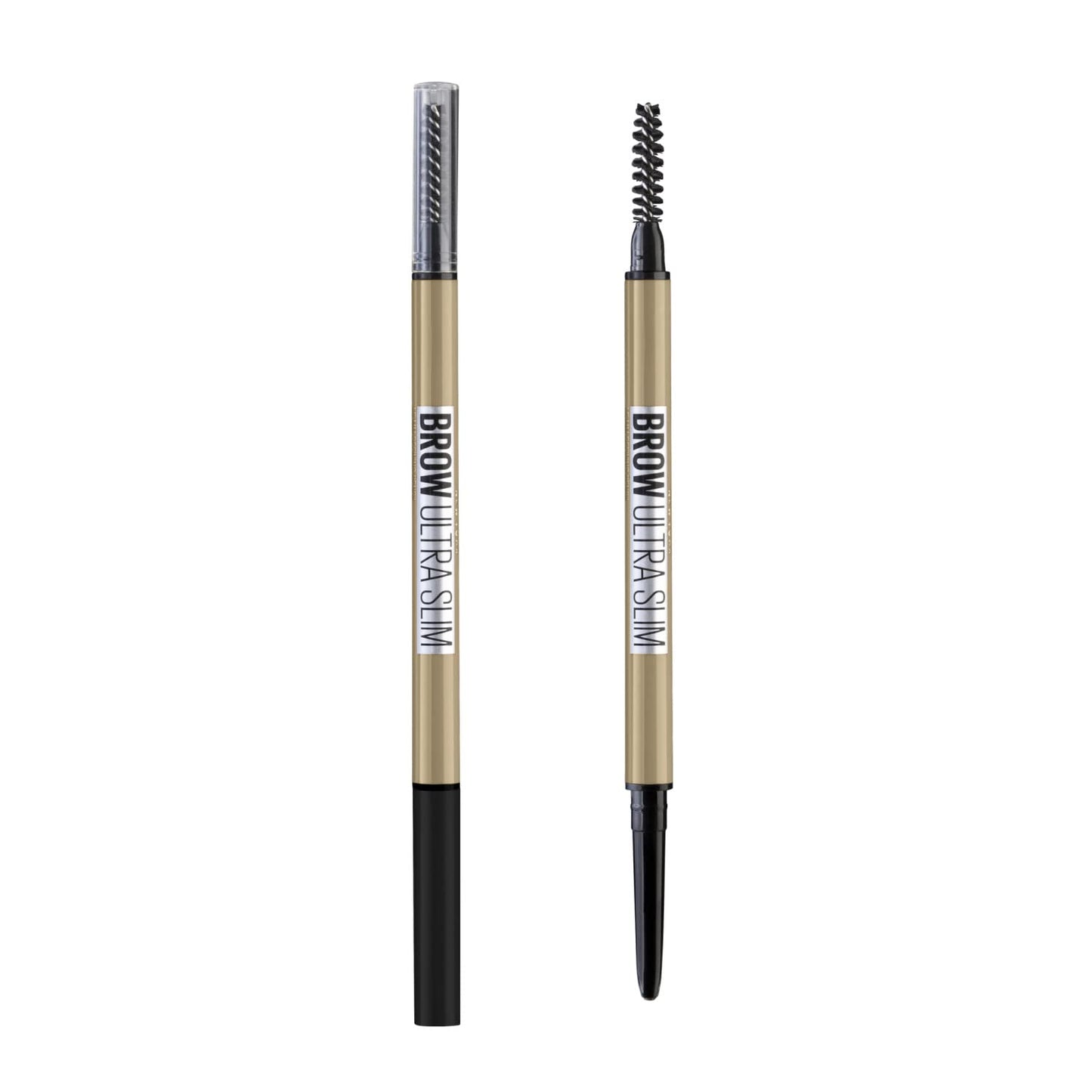 Maybelline New York Express Brow Duo Eyebrow Filling, Natural Looking 2-In-1 Pencil Pen + Filling Powder Dark Brown