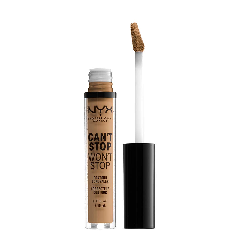 NYX Professional Makeup Can'T Stop Won'T Stop Full Coverage Concealer - Natural, 3.50ml