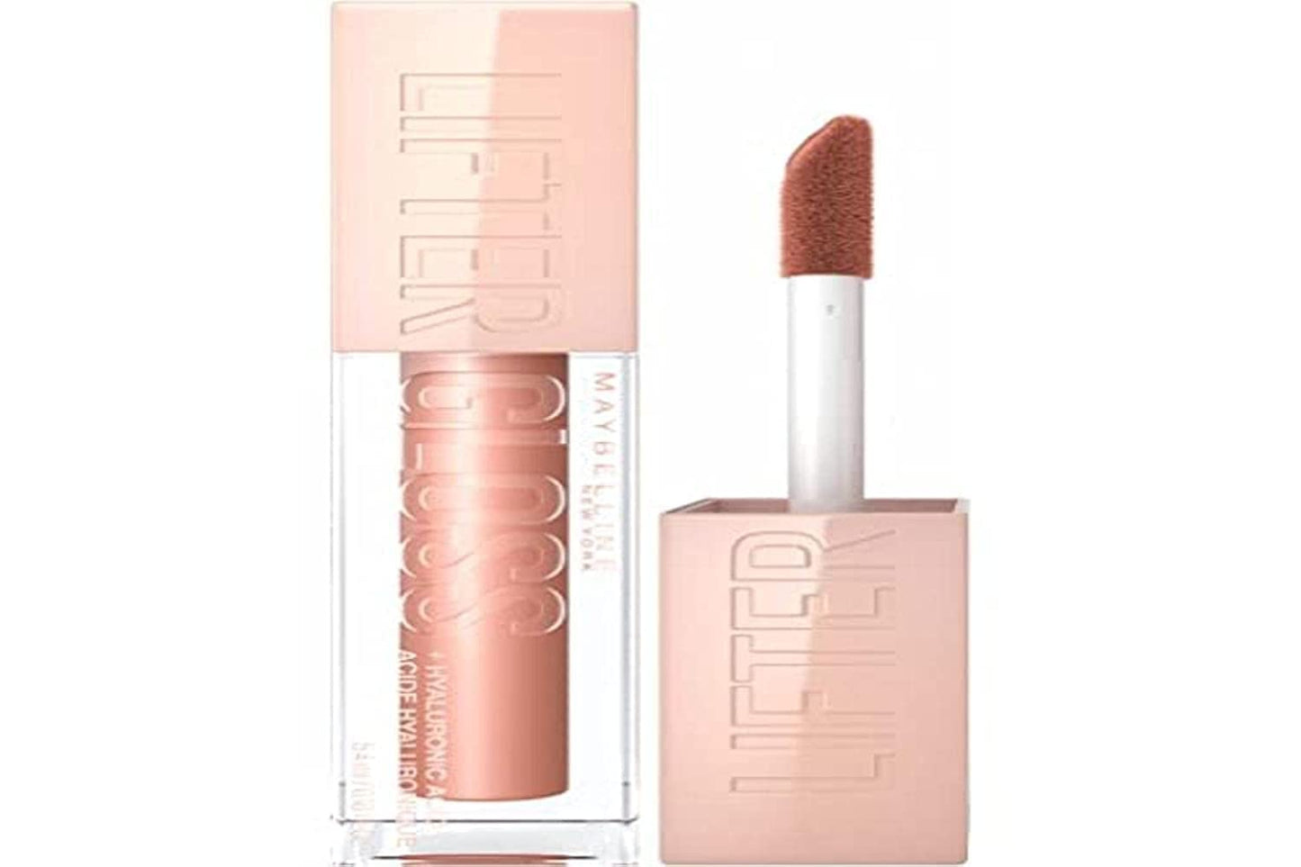 Maybelline New York Lifter Gloss, Hydrating Lip Gloss with Hyaluronic Acid, 5.4 ml, Shade: 003 Moon