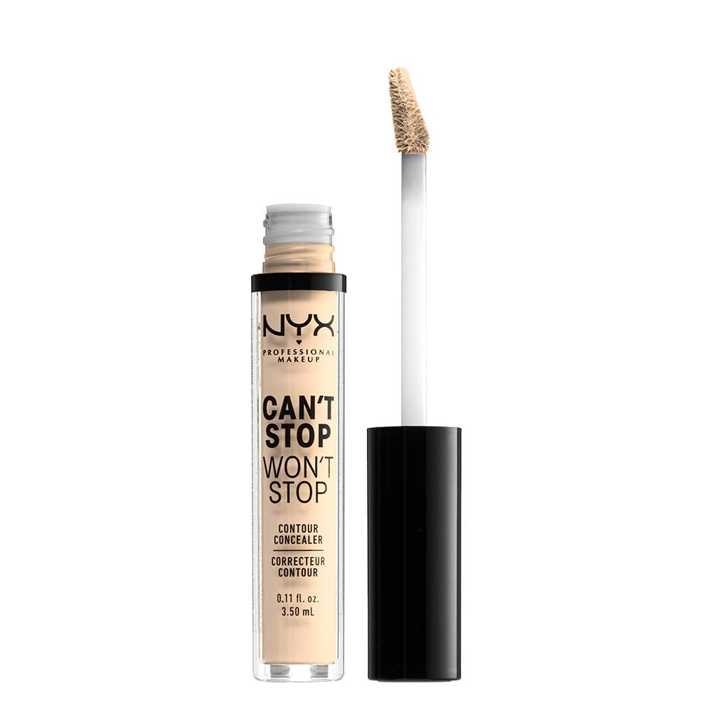 NYX Professional Makeup Can'T Stop Won'T Stop Full Coverage Concealer - Natural, 3.50ml