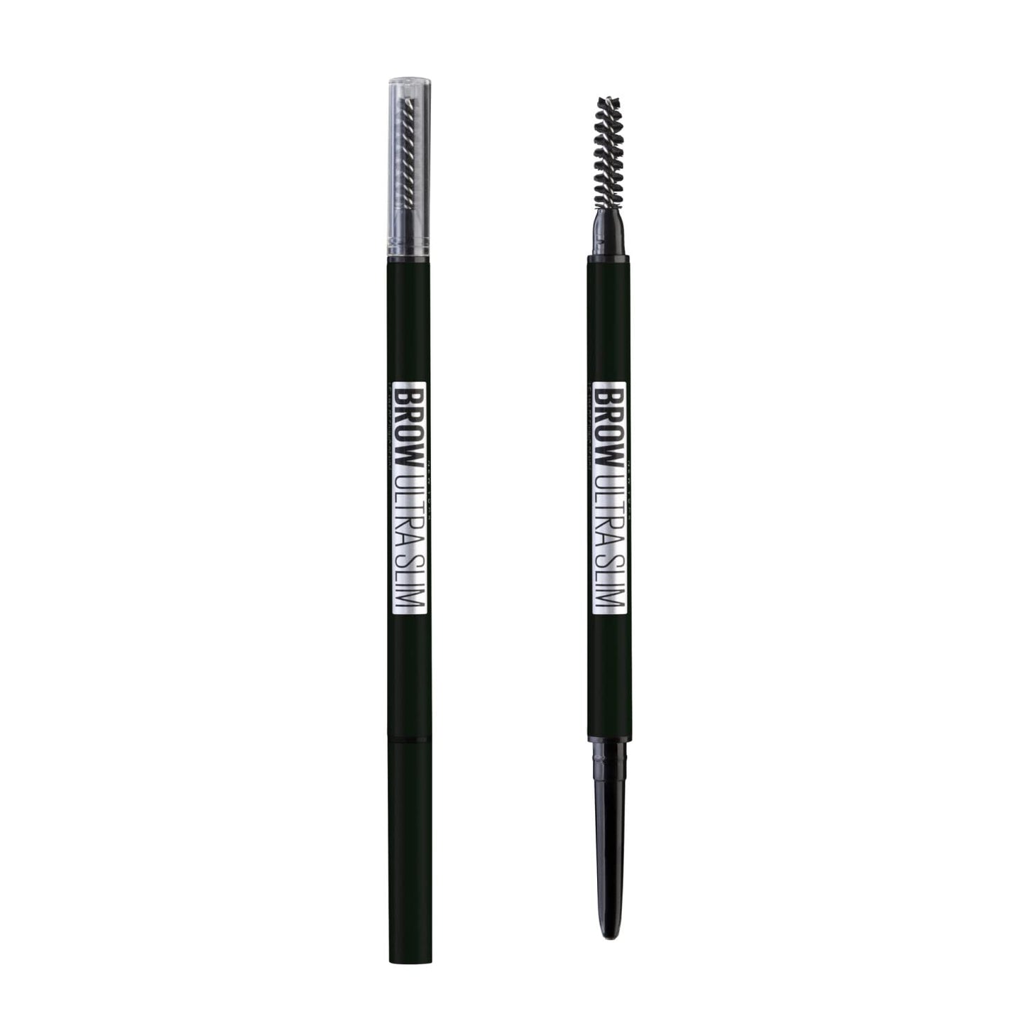 Maybelline New York Express Brow Duo Eyebrow Filling, Natural Looking 2-In-1 Pencil Pen + Filling Powder Dark Brown