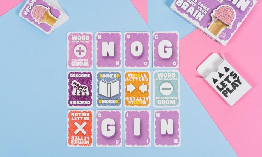 Noggin | Mind Melting Card Game from TV & Radio Personality Matt Edmondson | Ages 10+ | 2-20 Players | 10 Minutes Playing Time