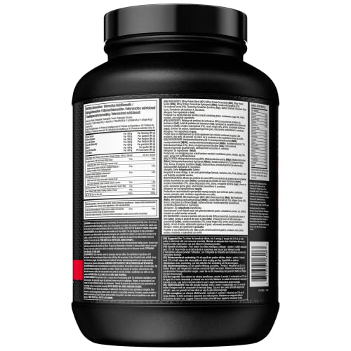 MuscleTech NitroTech Whey Protein Powder, Muscle Maintenance & Growth, Whey Isolate Protein Powder With 3g Creatine, Protein Shake For Men & Women, 6.8g BCAA, 40 Servings, 1.8g, Vanilla Cream