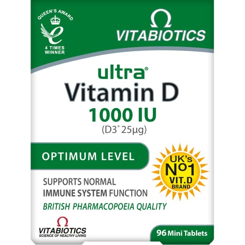 Vitabiotics Ultra Vitamin D1000IU-96 Tablets