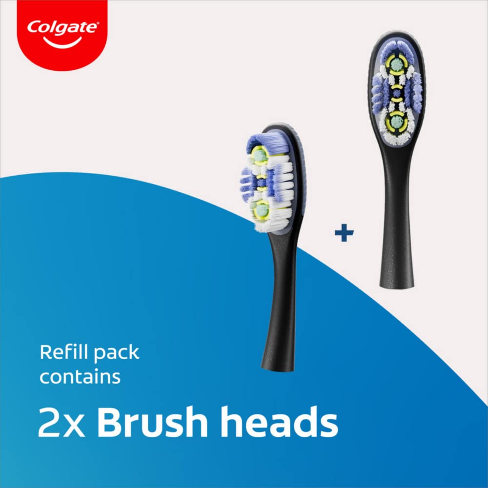 Colgate Keep 360 Deep Clean Toothbrush Replacement Heads to be used with Colgate Keep replaceable head toothbrush comes in a pack of 2 soft toothbrush replacement heads tongue and cheek cleaner