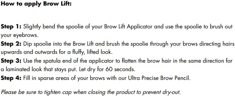 e.l.f. Brow Lift, Clear Eyebrow Shaping Wax For Holding Brows In Place, Creates A Fluffy Feathered Look