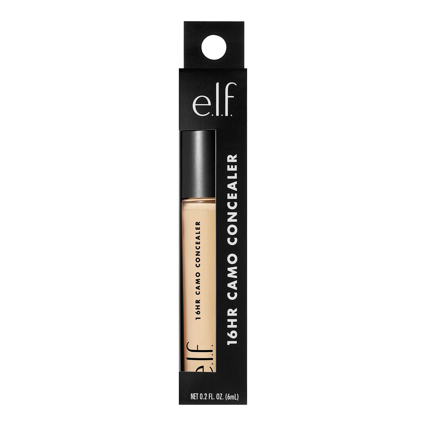 e.l.f. 16HR Camo Concealer, Medium Sand, 6ml