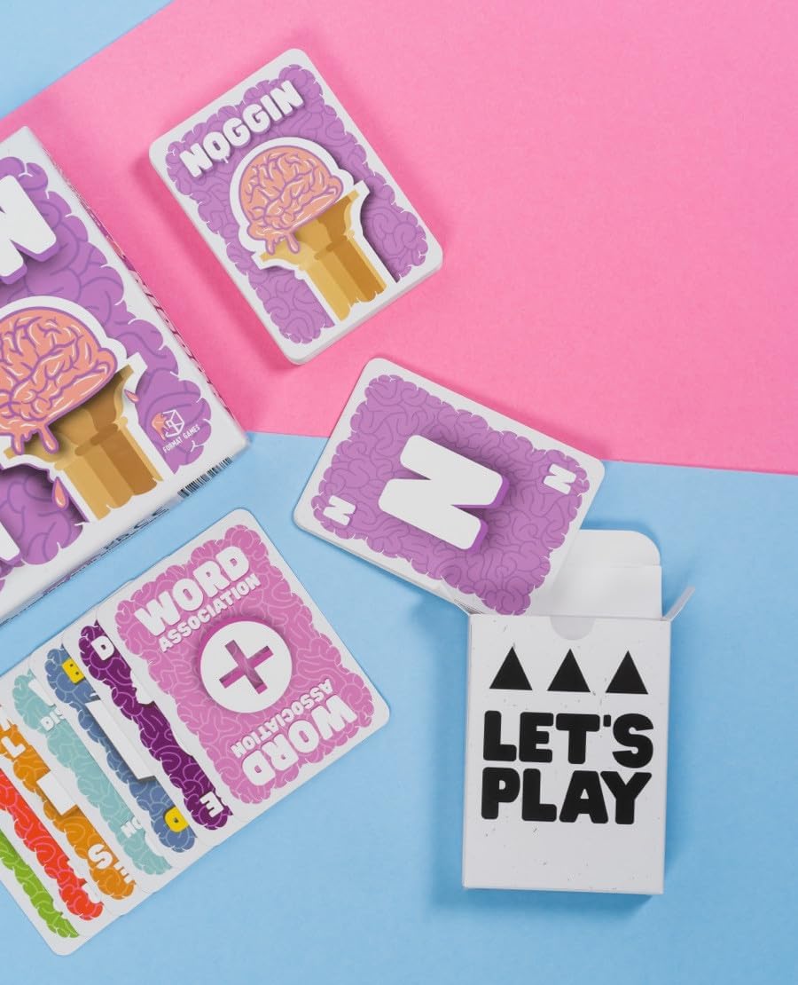 Noggin | Mind Melting Card Game from TV & Radio Personality Matt Edmondson | Ages 10+ | 2-20 Players | 10 Minutes Playing Time