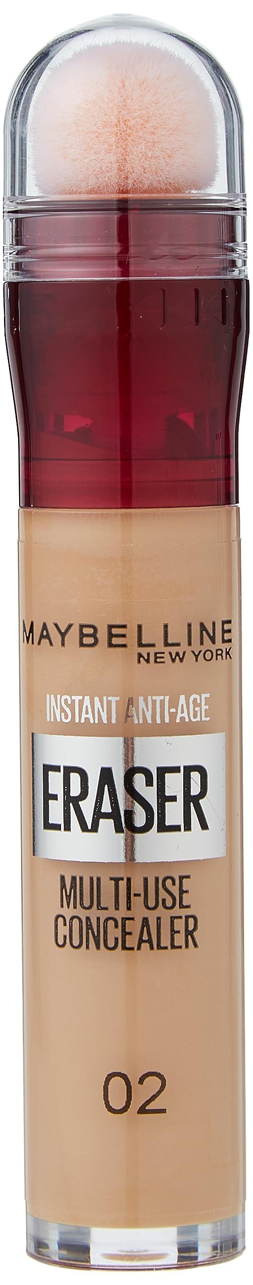 Maybelline Instant Anti Age Eraser Eye Concealer, Dark Circles and Blemish Concealer, Ultra Blendable Formula, 06 Neutraliser