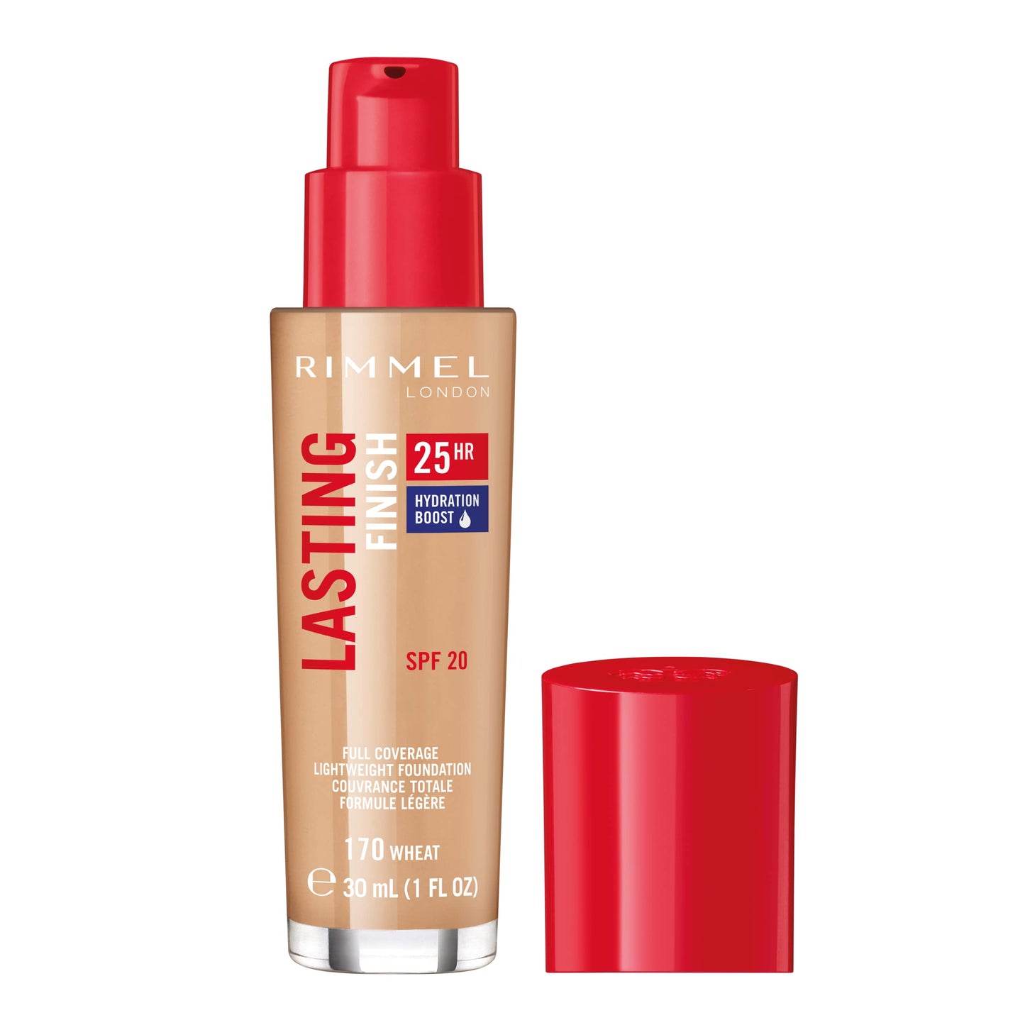 Rimmel London Lasting Finish Foundation 25H, Foundation Tone 170-30 ml