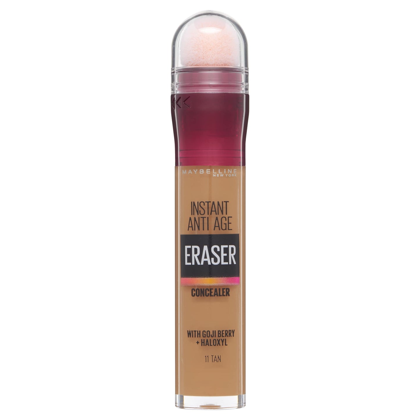 Maybelline Instant Anti Age Eraser Eye Concealer, Dark Circles and Blemish Concealer, Ultra Blendable Formula, 06 Neutraliser