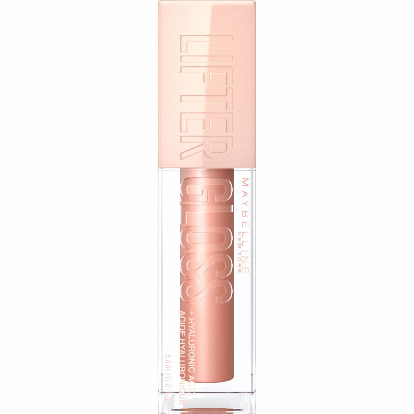 Maybelline New York Lifter Gloss, Hydrating Lip Gloss with Hyaluronic Acid, 5.4 ml, Shade: 003 Moon