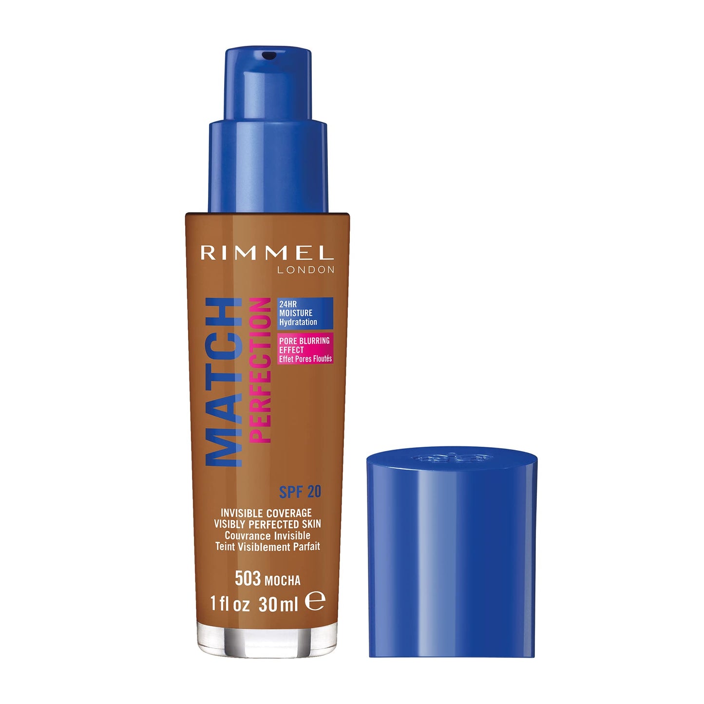 Rimmel Match Perfection Liquid Foundation, 101 Classic Ivory, 30ml