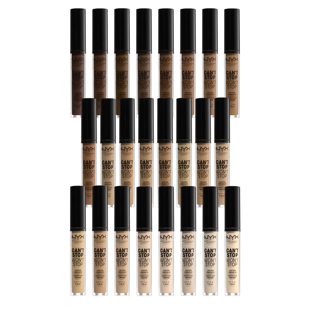 NYX Professional Makeup Can'T Stop Won'T Stop Full Coverage Concealer - Natural, 3.50ml