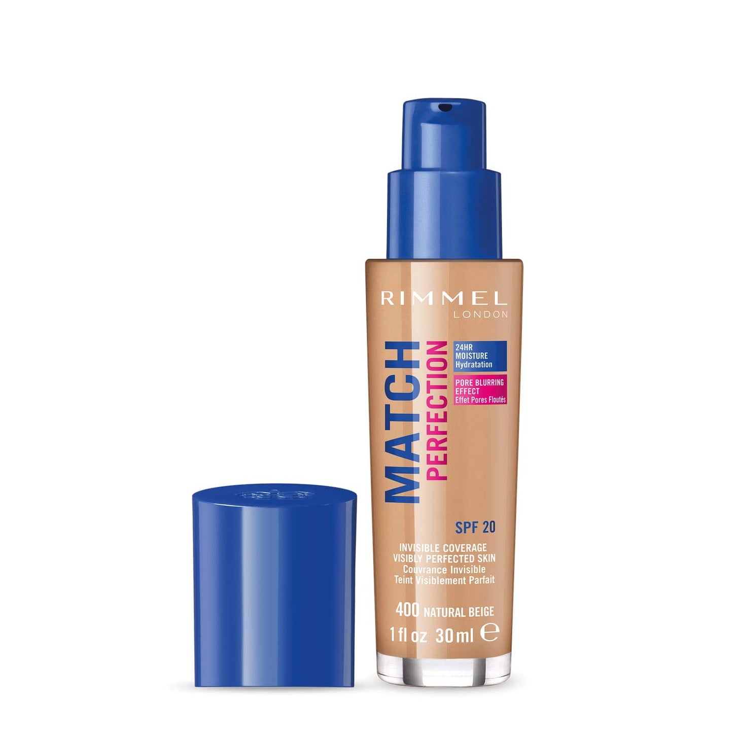 Rimmel Match Perfection Liquid Foundation, 101 Classic Ivory, 30ml