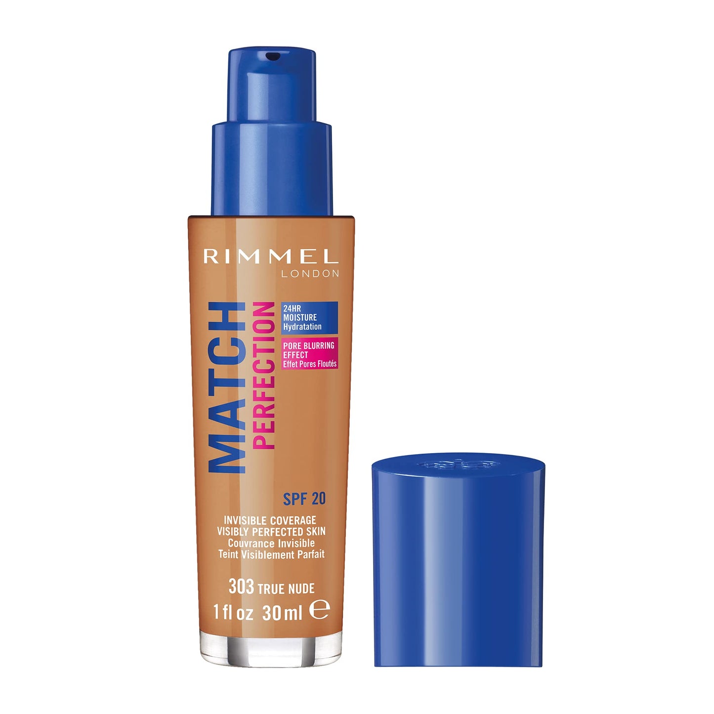 Rimmel Match Perfection Liquid Foundation, 101 Classic Ivory, 30ml